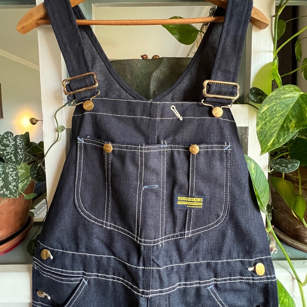 Union Made Toughskins Overalls dead stock